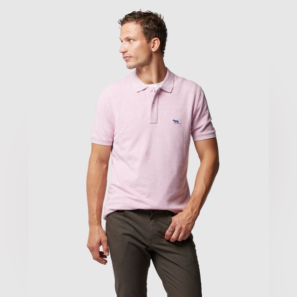 Rodd & Gunn Men’s Polo Pink R102-34 - Picture 3 of 9